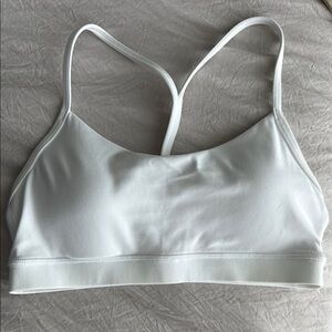White Women's Sports Bra